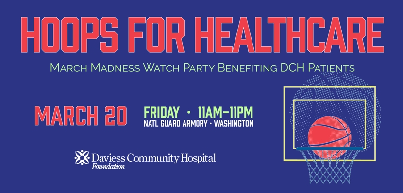 Hoops for Healthcare – March Madness Watch Party Benefiting DCH Patients