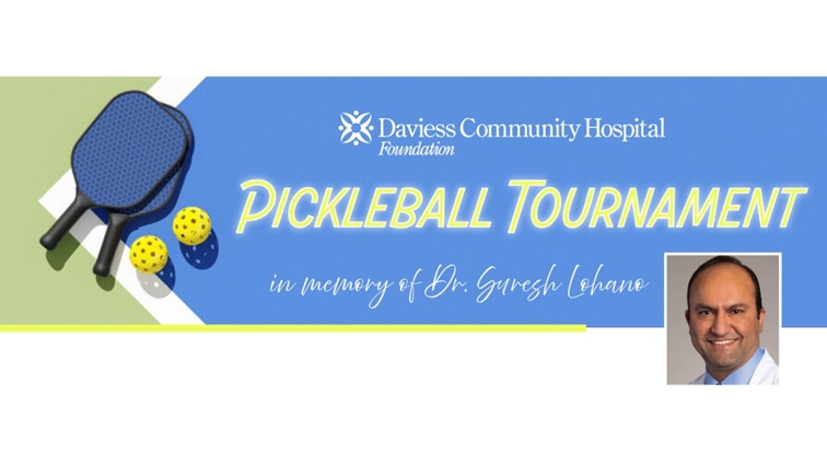 Daviess Community Hospital Foundation Pickleball Tournament