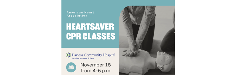 American Heart Association’s Heartsaver CPR class