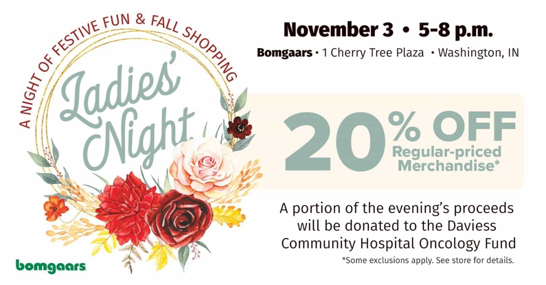 Ladies Night Benefiting Daviess Community Hospital Oncology Fund