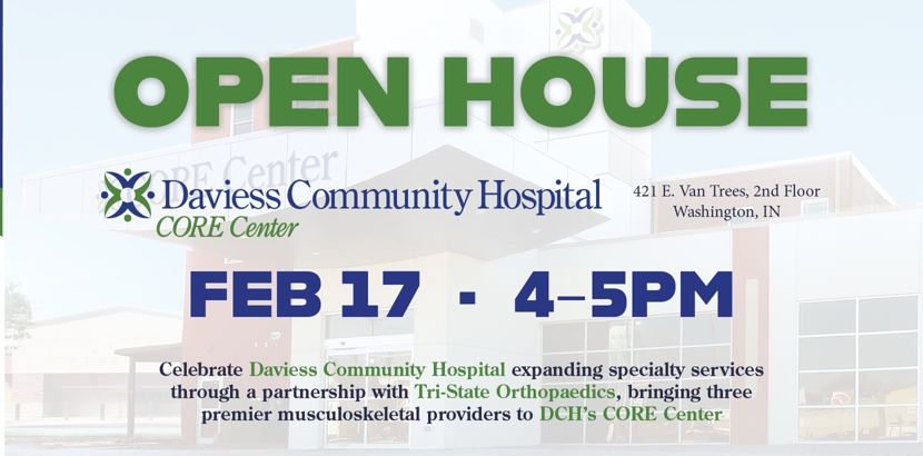 Open House at DCH CORE Center celebrating expansion of musculoskeletal services