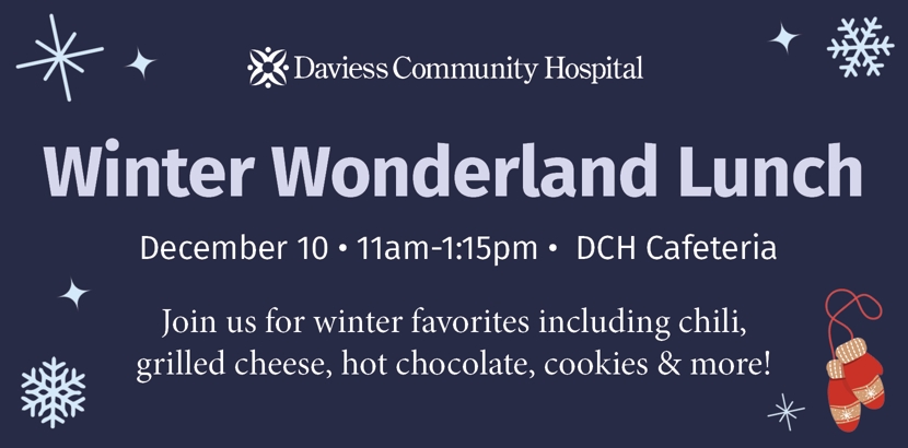 Winter Wonderland Themed Lunch