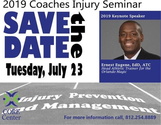 Coaches Seminar on Injury Prevention Managment